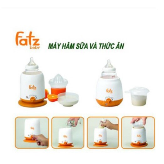 ??SIÊU SALE??Máy Hâm Sữa 4 Chức Năng Chính Hãng Fatzbaby