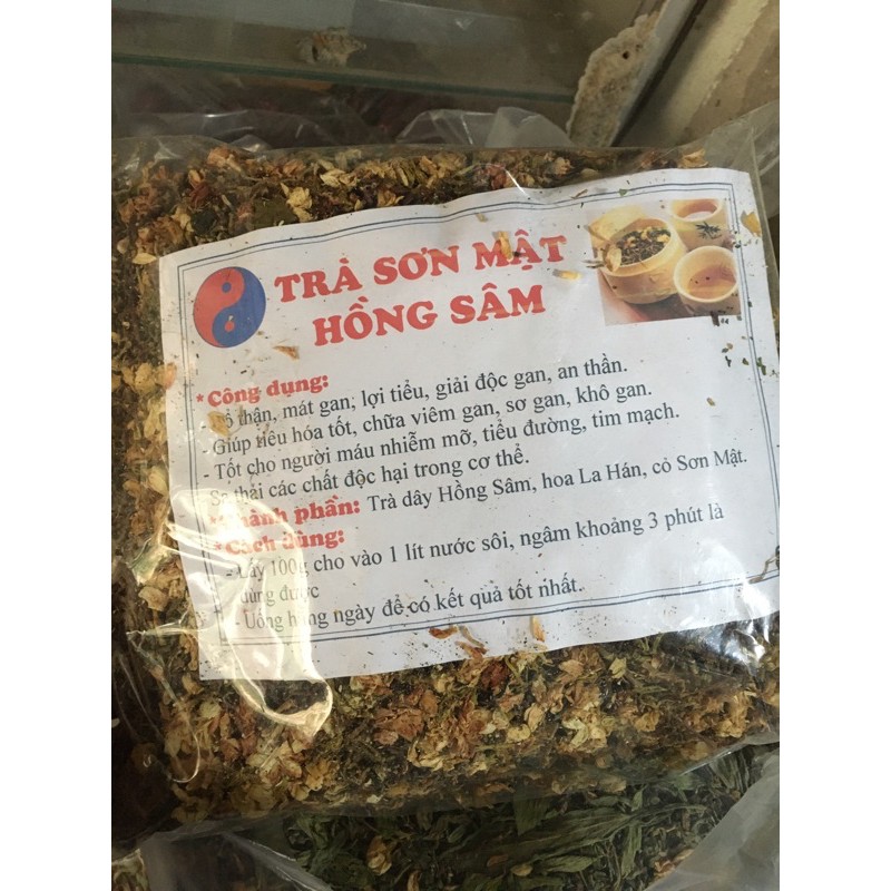 Trà sơn mật hồng sâm🌸mát gan, thanh nhiệt | BigBuy360 - bigbuy360.vn