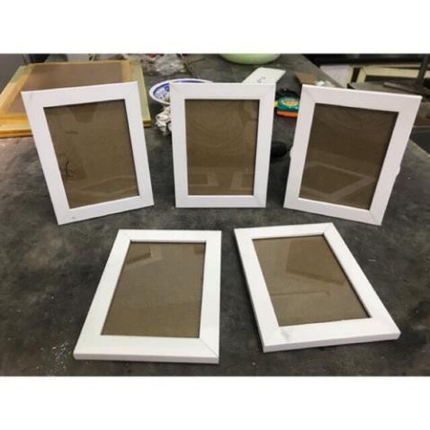 Khung ảnh để bàn hoặc treo tường MÀU TRẮNG 10X15, 13X18, 15X21cm