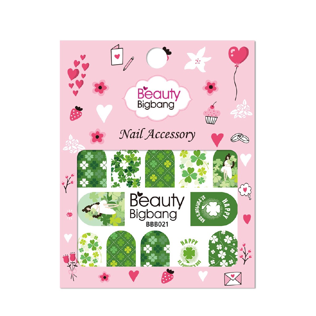 [Hàng mới về] Miếng dán móng tay dùng trang trí xinh xắn