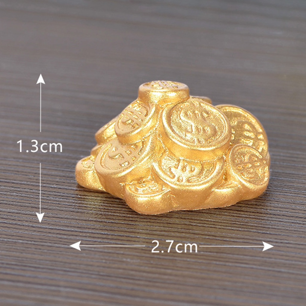 Phụ Kiện Trang Trí Nhà Cửa Bằng Nhựa Giả Vàng Đồng