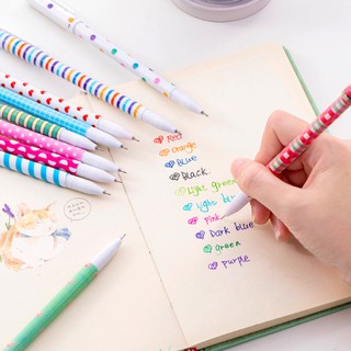 Z0039 Set 10 Bút Kim Màu Trang Trí (được Chọn Mẫu) Bukao