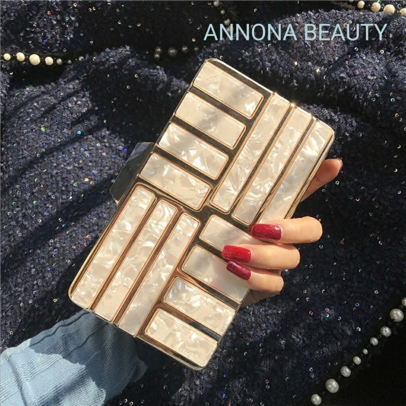 TÚI CLUTCH ĐÁ ACRYLIC CAO CẤP