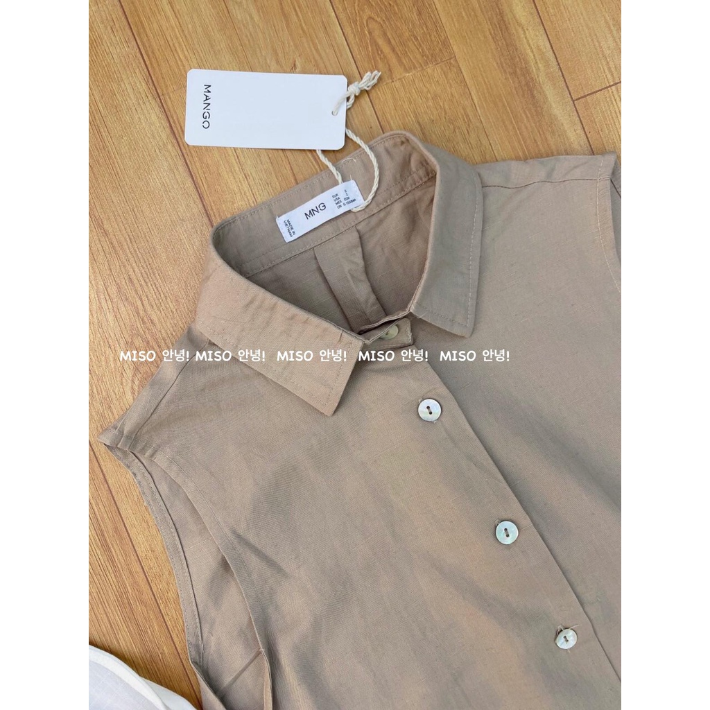 Đầm Somi linen dư xịn full tag mac