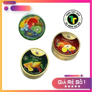 Kẹo trái cây hộp thiếc hiệu Cavendish & Harvey đến từ Đức siêu nổi tiếng ăn cực ngon loại 200g