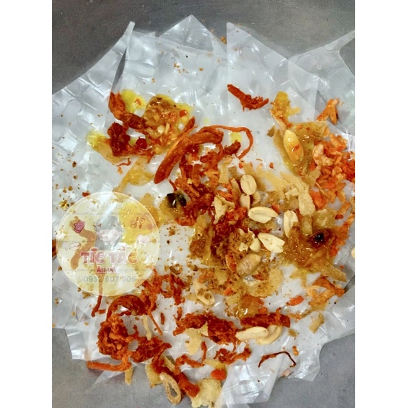 100G Khô Gà Lá Chanh - Mực Xé Tẩm Vị - Khô Bò Xé Sợi - Tép sấy - Nguyên Liệu Bánh Tráng Trộn Làm Gỏi Bao Ngon