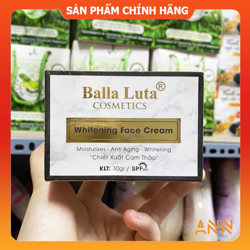 Kem face nâng cơ Whitening Face Cream Balla Luta - Mỹ phẩm Balla Luta - Nguyễn Thu Hằng
