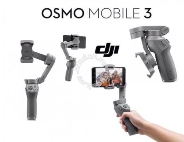 Gimbal Osmo Mobile 3 bản combo - Gimbal chống rung cho điệnj thoại và gopro