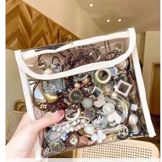 sét zip 20 dây chun buộc tóc phong cách Vintage mẫu mới 2021