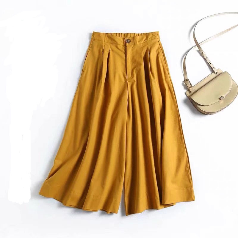 Quần giả váy form rộng dài, dáng công sở , bigsize QV39 _ Mit