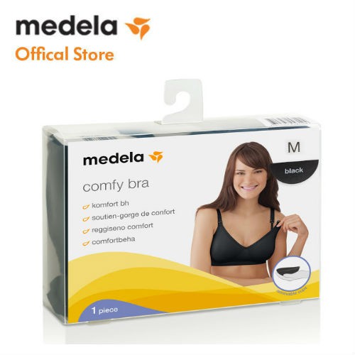 Áo lót cho con bú Medela Comfy Bra ( đen, trắng)