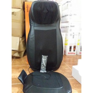Ghế/đệm massage ô tô hàn quốc 8 viên bi mát xa 4 chức năng Ray,rung,nhiệt