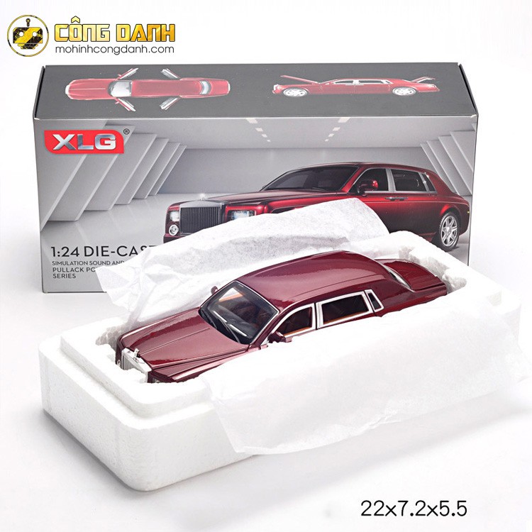 Mô hình xe 1:24 Roll-Royce Phantom