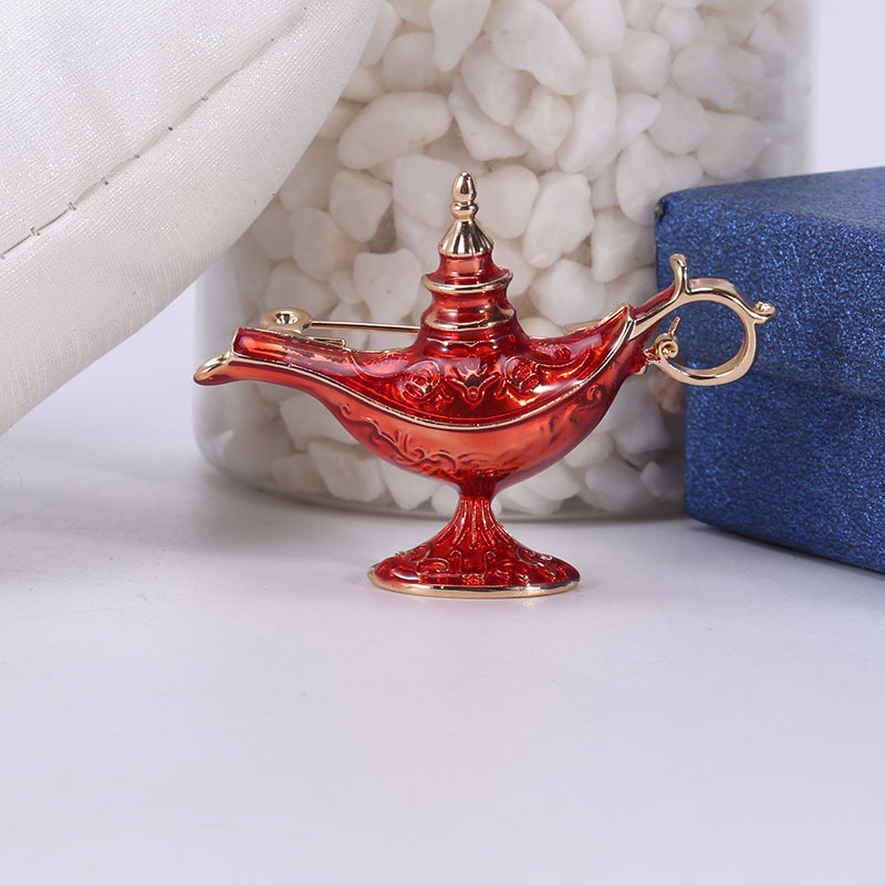 (MớI) Ghim GàI ÁO HìNh ĐèN Aladdin ThờI Trang