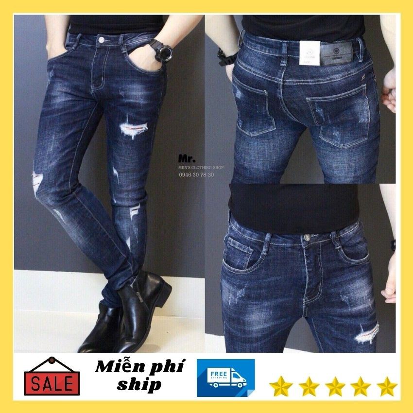 Quần jean nam chất bò,thoáng mát cá tính trẻ trung,TAKA 43 tcs | BigBuy360 - bigbuy360.vn