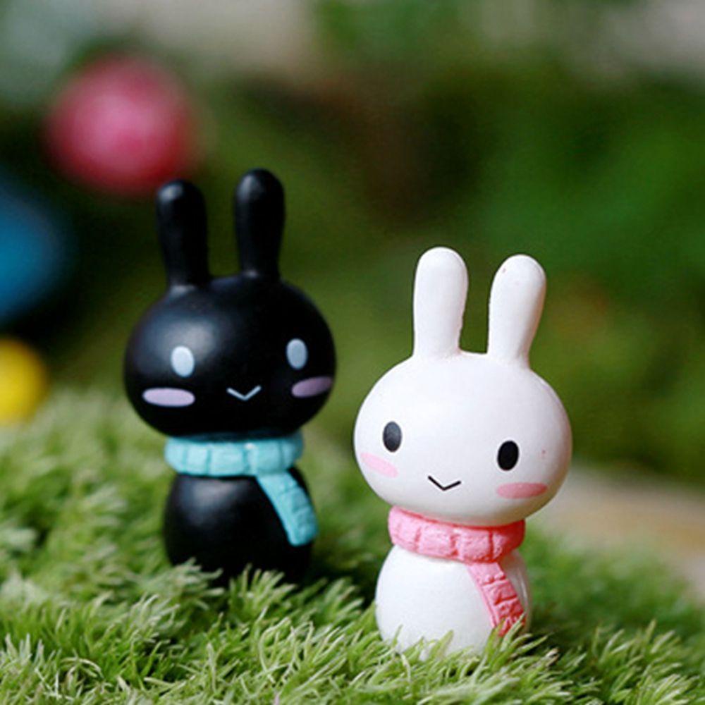 Thỏ Phục Sinh Bằng PVC Trang Trí Tiểu Cảnh