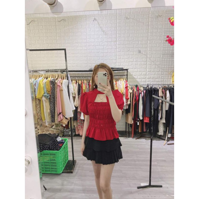 Áo kiểu mã A43 về 6 mầu | BigBuy360 - bigbuy360.vn