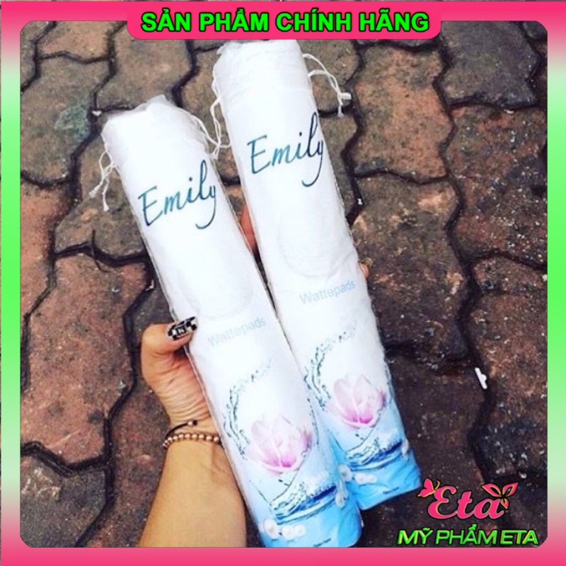 Bông tẩy trang EMILY ĐỨC 120 miếng  BTT siêu dai siêu bền