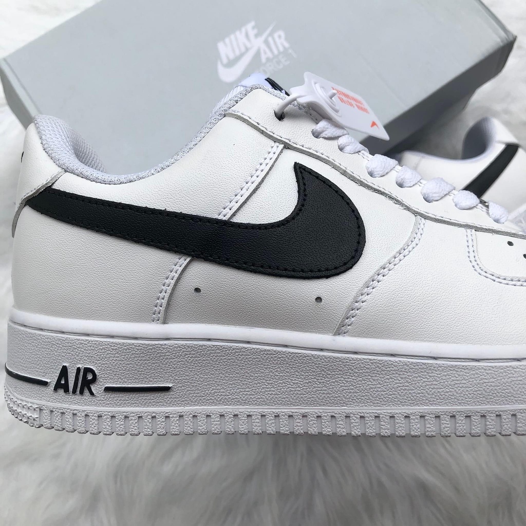 [𝐒𝐀𝐋𝐄 ĐẬ𝐌 ] Giày AF1 vệt đen bản trung SC, Sneaker Air Force 1 Bản xịn, full bill + box bảo vệ