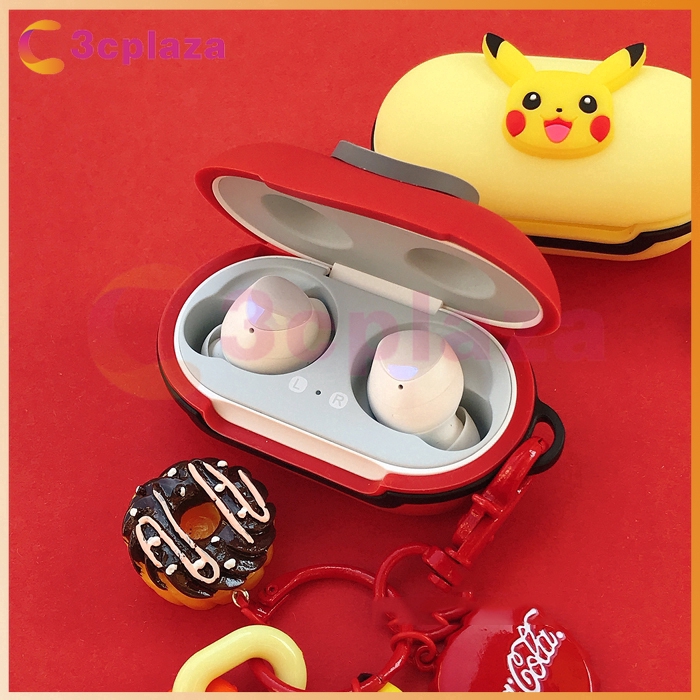 🌟3C🌟SXK28 New Silicone Case Cover Superhero series Dust-proof Protective Case for Samsung Galaxy Buds/Buds+/Buds Plus Case cover