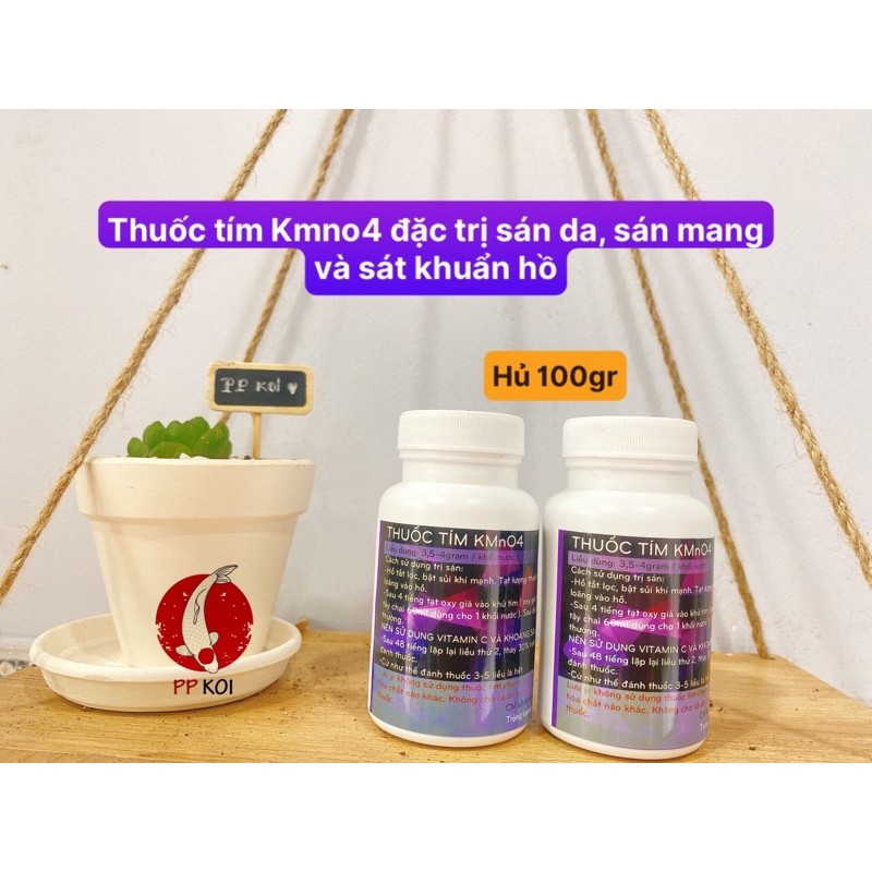 Thuốc Tím KMnO4 - Hũ 100gr