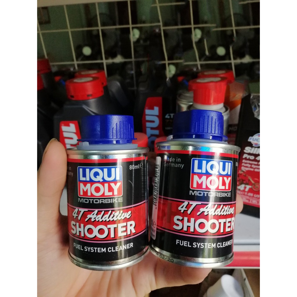 Vệ sinh buồng đốt Liqui Moly 4T Additive Shooter 80ML