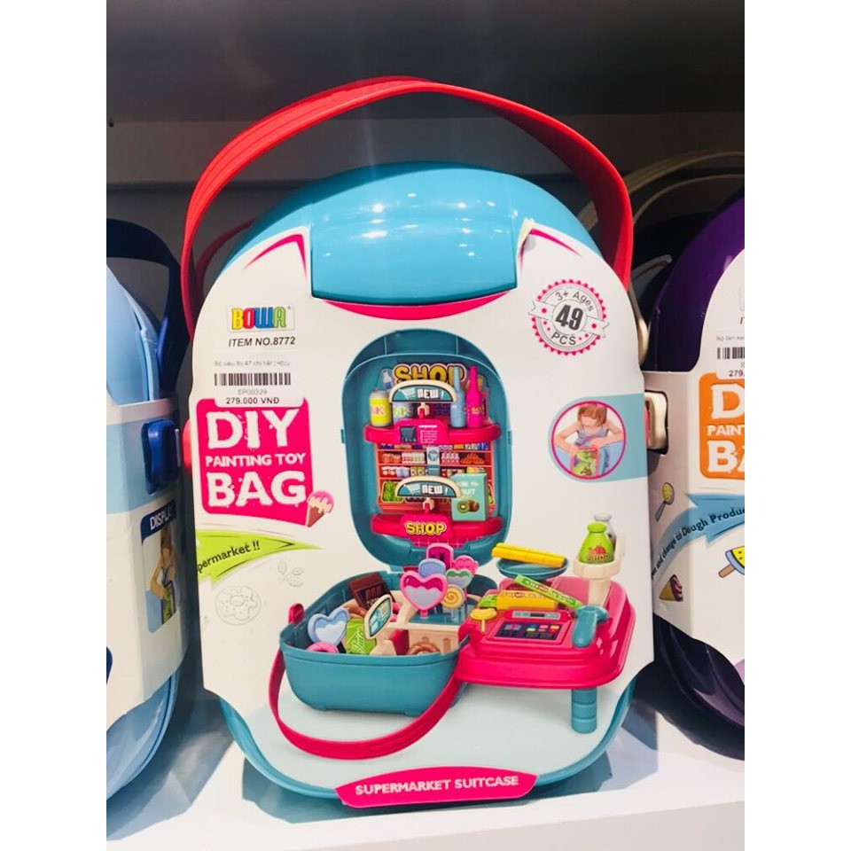 BOWA - BỘ ĐỒ CHƠI NHẬP VAI DIY PAINTING TOY BAG