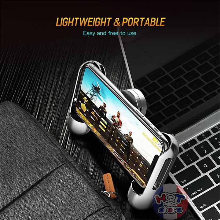 Tay cầm chơi game đa năng Rock Portable Game Grip cho điện thoại