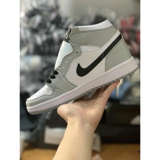 (FREESHIP+ẢNH THẬT) Jordan xám cao cổ full box bill- dây phụ