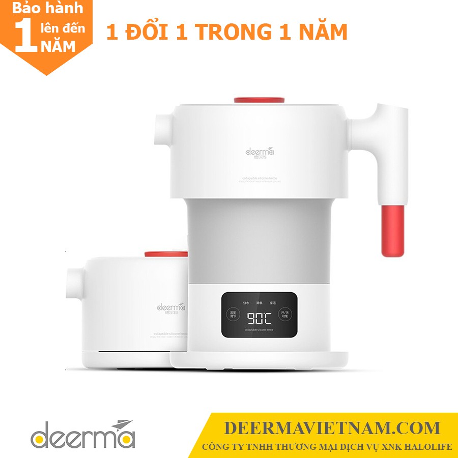 Ấm đun nước siêu tốc Deerma DH207 ( Miễn Phí Vận Chuyển)