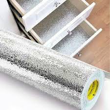 Cuộn giấy bạc dán bếp cách nhiệt, miếng decal dán tường nhà bếp chống thấm bền đẹp 2456 Tiện Ích Việt Nam 99