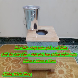 ComBo Bộ Ghế Tre + Bộ Ghế Gỗ Xông Vùng Kín - Xông Trĩ - Xông Bà Đẻ - Đặng Bách Shop