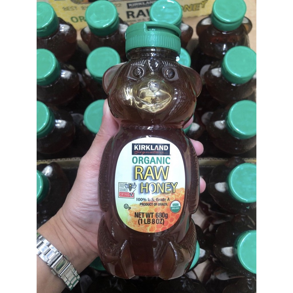 MẬT ONG NGUYÊN CHẤT KIRKLAND ORGANIC RAW HONEY MỸ 680G NHẬP KHẨU CHÍNH HÃNG - 6415