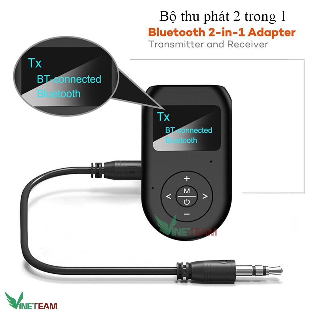 Thiết Bị Thu Phát Âm Thanh Bluetooth Chuyên Nghiệp Bt11 màn hình LCD -dc4355