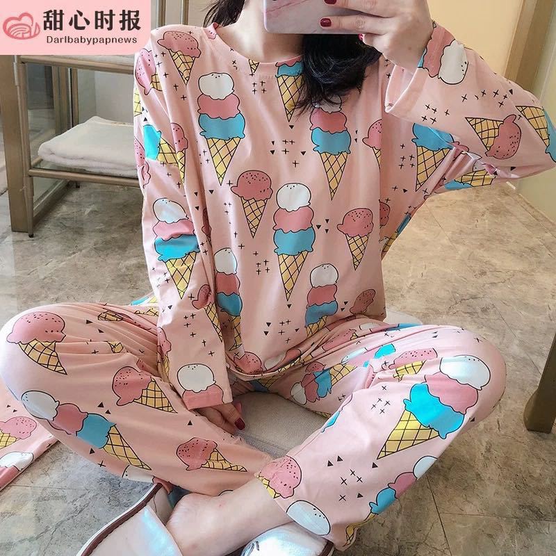 Đồ bộ nữ dài tay hoạt hình, Đồ ngủ nữ cotton thun dài tay cực xinh DT02 | WebRaoVat - webraovat.net.vn