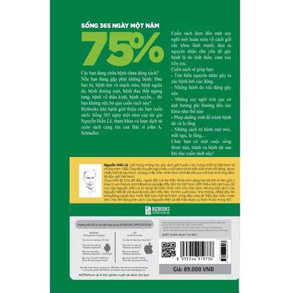 Sách - Sống 365 ngày một năm - BIZBOOKS