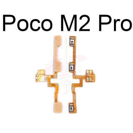 Mạch Nút Nguồn Cho Điện Thoại Xiaomi Poco F1 F3 F2 Pro X2 X3 NFC GT C3 M2 M3 Pro