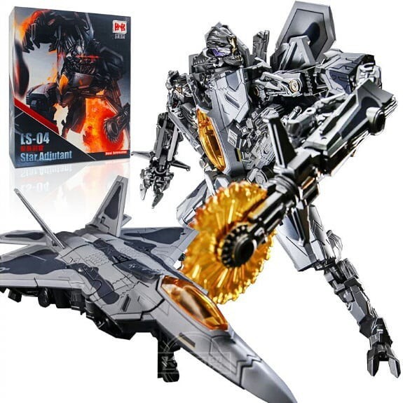 Mô hình Starscream LS-04S Black Mamba Studio Series Transformers Oversize Ls 04s người máy robo lắp ghép biến hình Ls04s