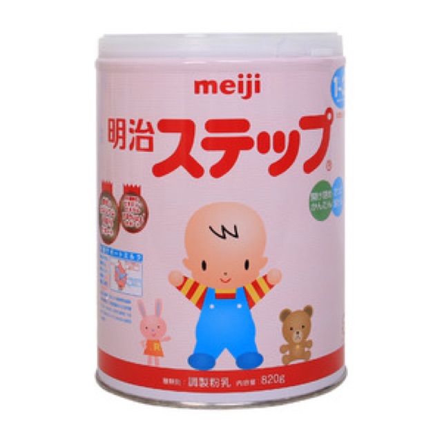 Sữa Meiji số 9 820g (mẫu mới) cho trẻ từ 1-3 tuổi