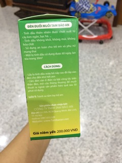 ĐÈN ĐUỔI MUỖI HÀN QUỐC