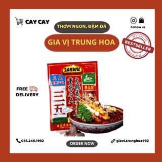 Sanwu Gia Vị Lẩu Cay Tứ Xuyên Chuẩn Vị 150g