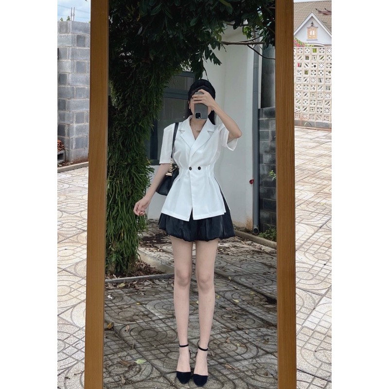 SET ÁO VEST + CV TƠ (Hàng sẵn-shop tự chụp) [Moment House]