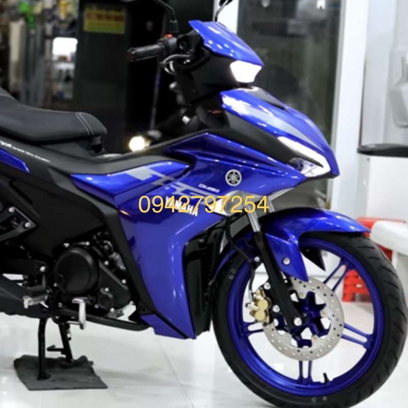 Sơn xe máy Yamaha Exciter màu Xanh dương UB003-1K Ultra Motorcycle Colors