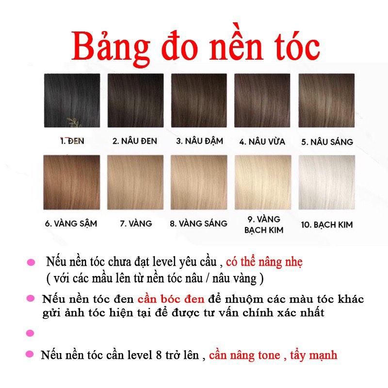 Thuốc Nhuộm Tóc Màu Vàng Đồng Tự Nhuộm Tại Nhà 8/4 Light Copper Blonde Hair Dye Cream