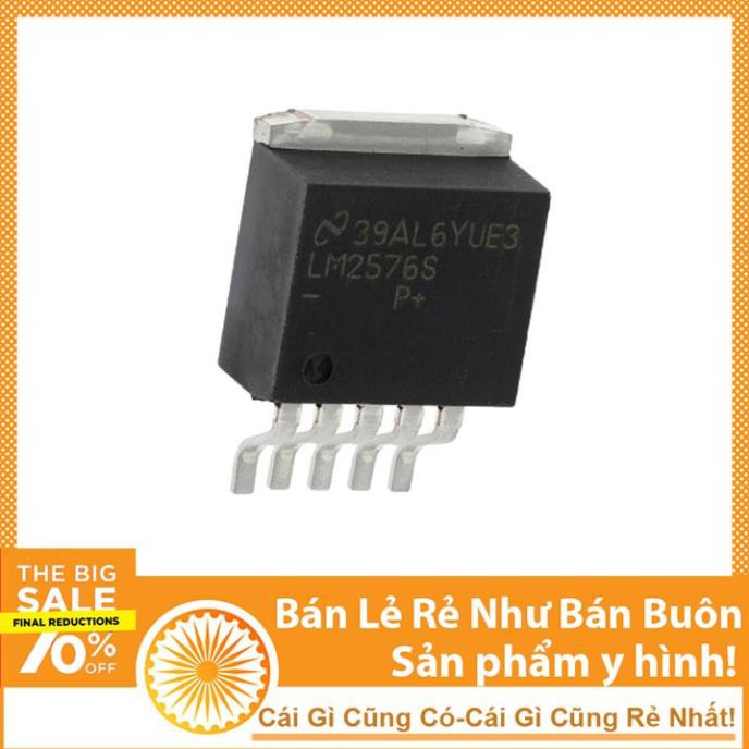 Linh Kiện IC Nguồn LM2576S - 12V Buck 3A TO-263 5P Chân Dán