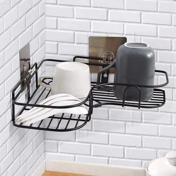 [HOT] KỆ SẮT DÁN GÓC TƯỜNG GÓC VUÔNG CÁCH ĐIỆU [1 CÁI] (HÀNG CHUẨN GIÁ ĐẸP) | BigBuy360 - bigbuy360.vn