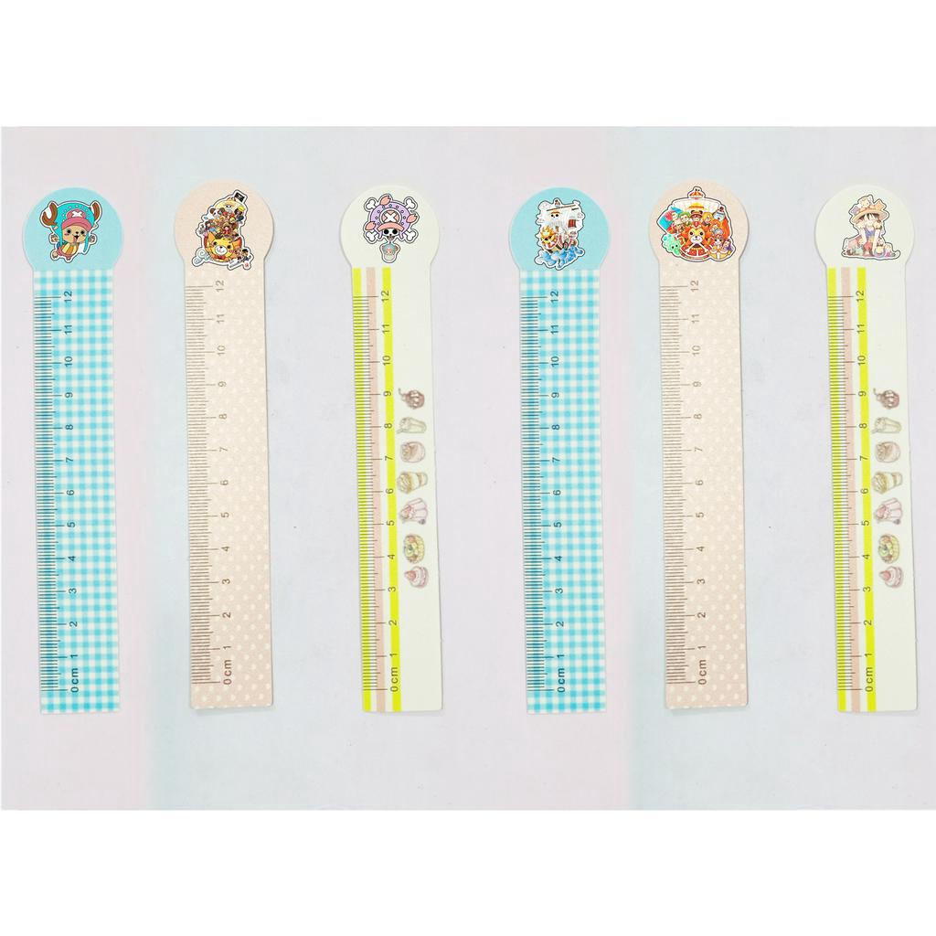 Thước kẻ dẻo chopper TPP14 thước kẻ one piece 12 cm cute dễ thương hoạt hình thần tượng