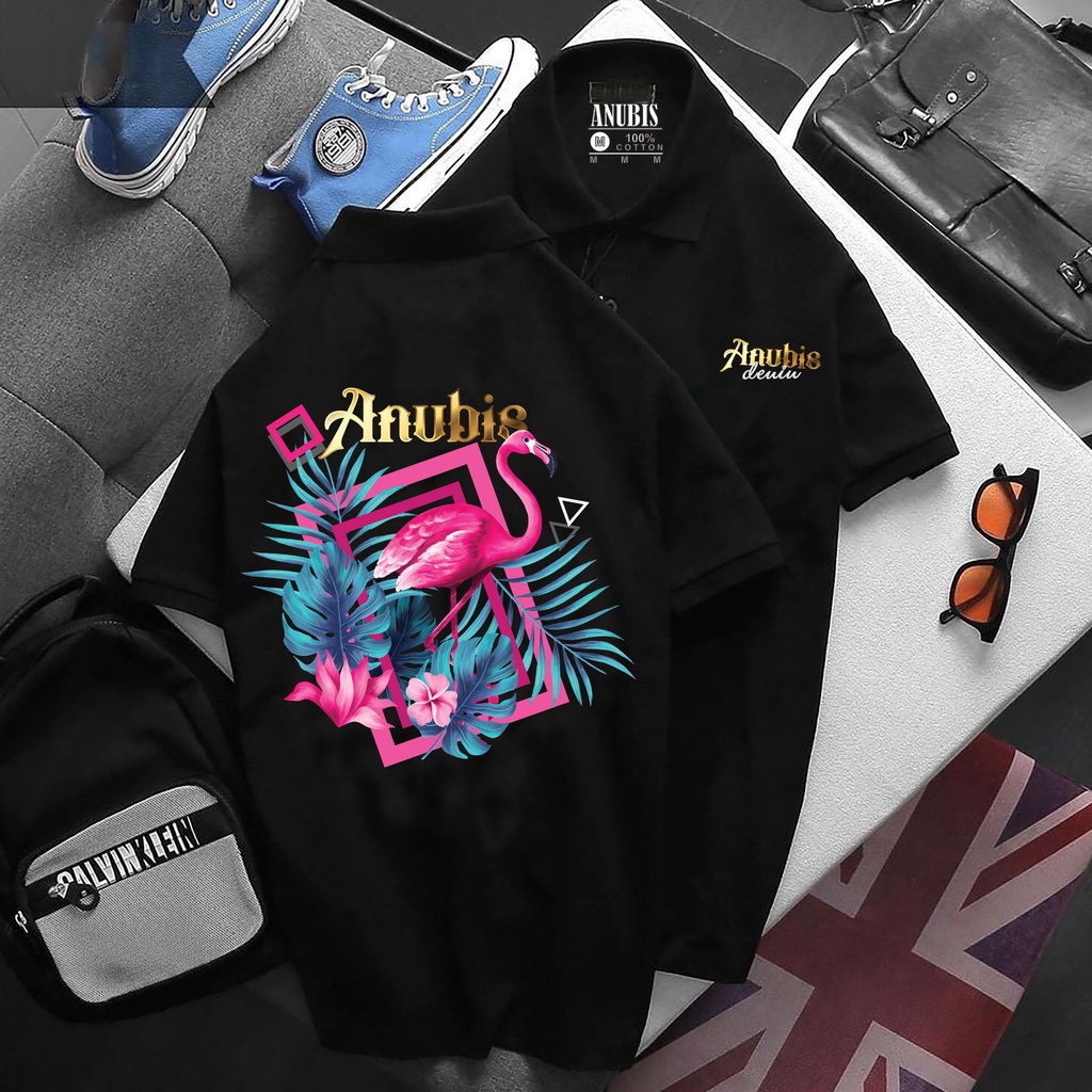 Áo thun Polo Hạc Anubis - Vải Cao Cấp Bigsize