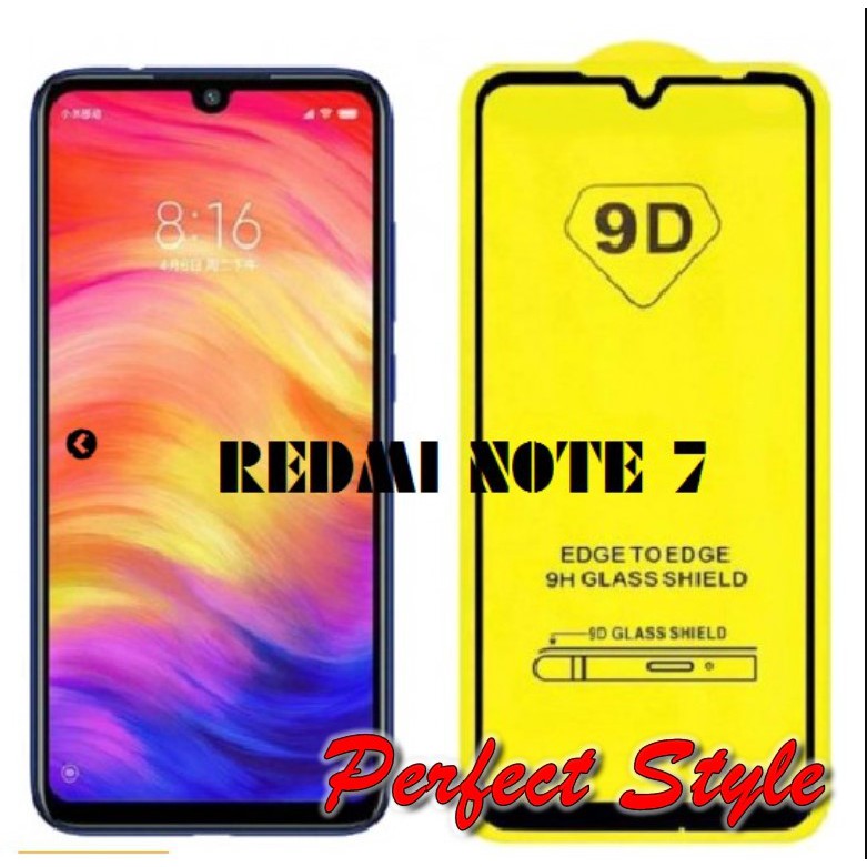 _Xiaomi note7 _ Cường Lực Full 5D Full Màn Full Keo Không Chấm Liti Cho Xiaomi redmi note 7