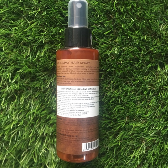 Dưỡng ngăn ngừa bạc sớm Lacei Improvement Anti - Gray Hair Spray 120ml